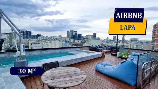 Studio com 1 Quarto para alugar, 30m² no Centro, Rio de Janeiro