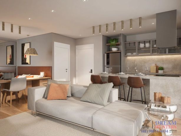 Apartamento Decorado de 34m² no bairro Batel, com 1 quarto e 1 banheiro - foto 4