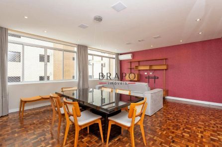 Apartamento com 3 Quartos para venda ou aluguel, 101m² no Centro, Curitiba