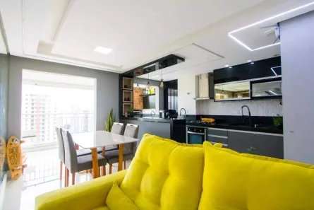 Apartamento com 2 Quartos à venda, 72m² no Vila Valparaíso, Santo André