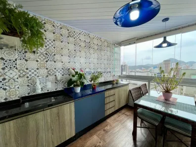 Apartamento com 3 Quartos à venda, 103m² no Guilhermina, Praia Grande