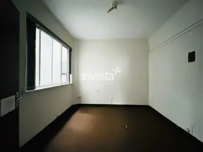 Conjunto Comercial / Sala com 1 Quarto para alugar, 300m² no Centro, Santos