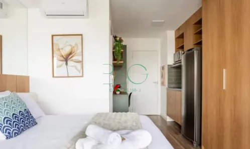 Studio com 1 Quarto à venda, 24m² no Cidade Monções, São Paulo
