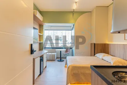 Studio com 1 Quarto para alugar, 26m² no Perdizes, São Paulo
