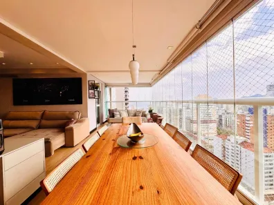 Apartamento com 3 Quartos à venda, 122m² no Gonzaga, Santos