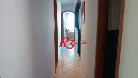 Apartamento com 3 Quartos para venda ou aluguel, 148m² no Gonzaga, Santos