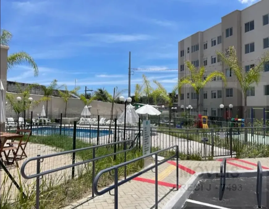 Foto do imóvel - Apartamento para alugar com 2 quartos, 1 banheiro, 46 m², condomínio com piscina em