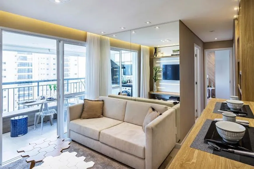 Foto do imóvel - Apartamento à venda com 1 quarto, 1 suíte, piscina no condomínio e elevador em