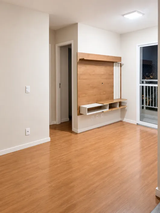 Foto do imóvel - Apartamento para alugar com 49 m², 2 quartos, 1 banheiro, 1 vaga