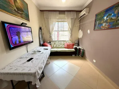 Apartamento com 1 Quarto à venda, 50m² no Gonzaga, Santos