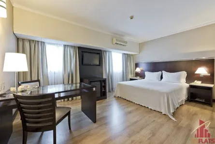 Flat com 1 Quarto para alugar, 30m² no Itaim Bibi, São Paulo