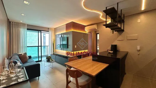 Apartamento com 2 Quartos à venda, 55m² no Ponta Verde, Maceió