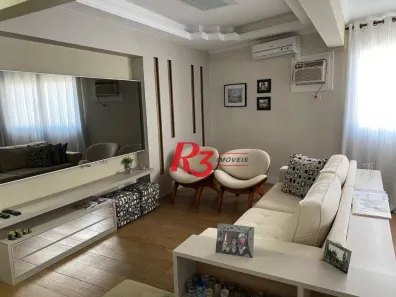 Apartamento com 3 Quartos à venda, 93m² no Gonzaga, Santos