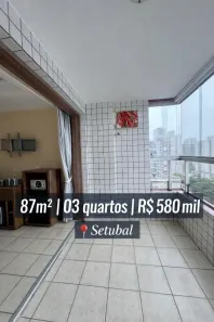 Apartamento com 3 Quartos à venda, 87m² no Boa Viagem, Recife