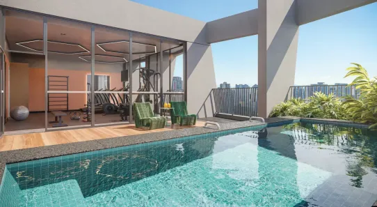 Studio com 1 Quarto à venda, 26m² no Indianópolis, São Paulo