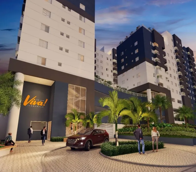 Foto do imóvel - Apartamento para comprar com 40 m², 2 quartos, 1 banheiro, 1 vaga