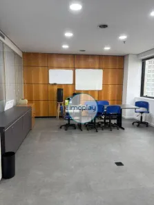 Conjunto Comercial / Sala para venda ou aluguel, 196m² no Cidade Monções, São Paulo