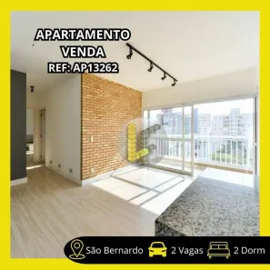Apartamento com 2 Quartos à venda, 74m² no Centro, São Bernardo do Campo