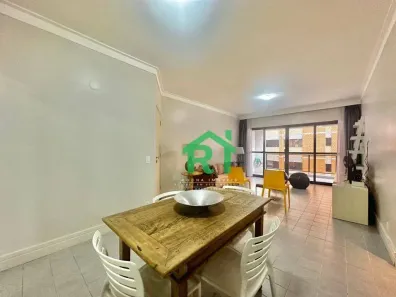 Apartamento com 3 Quartos para venda ou aluguel, 103m² no Pitangueiras, Guarujá