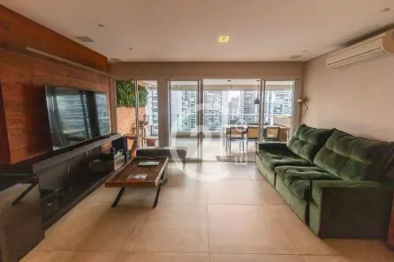 Apartamento com 2 Quartos para venda ou aluguel, 124m² no Brooklin Paulista, São Paulo