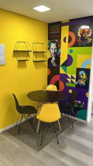 Foto do imóvel - Sala/Conjunto/Escritório para alugar com 52 m², 2 banheiros, mobiliado e ar-condicionado em