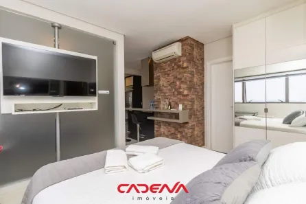 Studio com 1 Quarto para alugar, 35m² no Centro, Curitiba