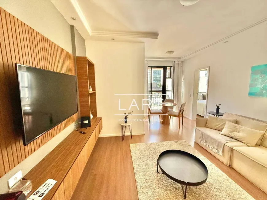 Foto do imóvel - Apartamento para alugar com 50 m², 1 quarto, 2 banheiros, 1 vaga