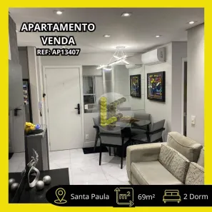 Apartamento com 2 Quartos à venda, 69m² no Santa Paula, São Caetano do Sul