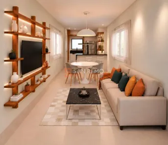 Casa com 2 Quartos para alugar, 100m² no Campeche, Florianópolis