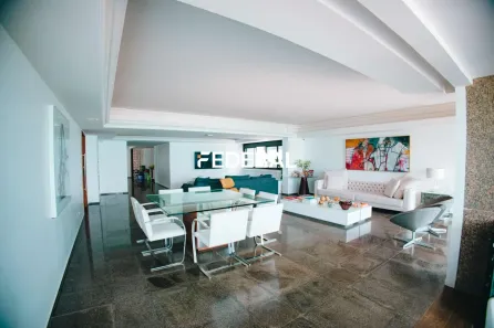 Apartamento com 4 Quartos para venda ou aluguel, 357m² no Boa Viagem, Recife