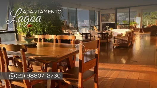 Apartamento com 3 Quartos à venda, 284m² no Lagoa, Rio de Janeiro