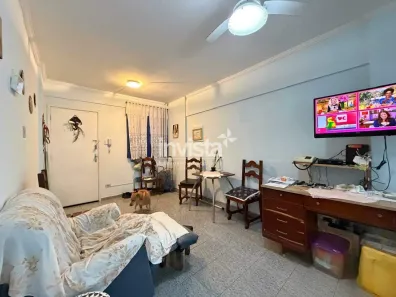 Apartamento com 1 Quarto à venda, 44m² no Gonzaga, Santos