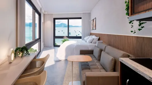 Studio com 1 Quarto à venda, 26m² no Jurerê, Florianópolis