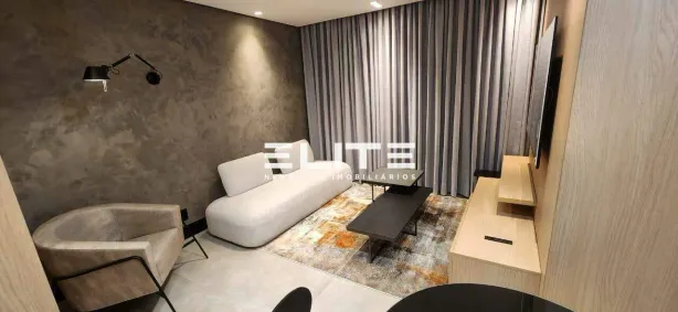 Flat com 1 Quarto à venda, 44m² no Centro, Santo André