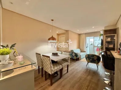 Apartamento com 2 Quartos à venda, 72m² no Embaré, Santos