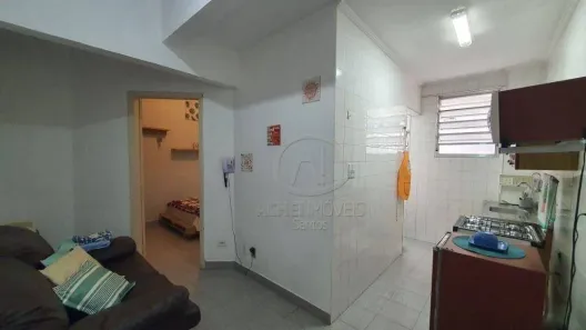 Apartamento com 1 Quarto à venda, 33m² no José Menino, Santos