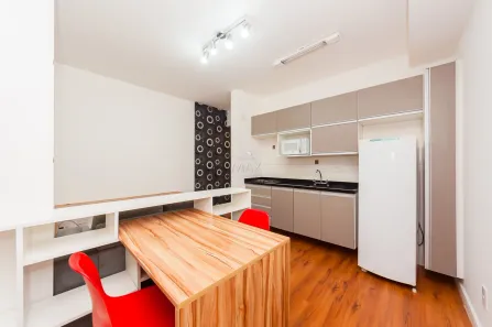 Studio com 1 Quarto para alugar, 33m² no Centro, Curitiba