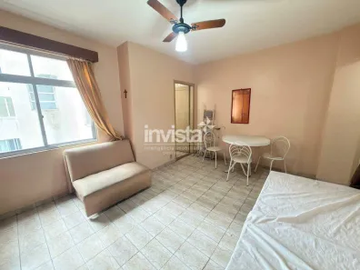 Studio com 1 Quarto à venda, 30m² no Gonzaga, Santos