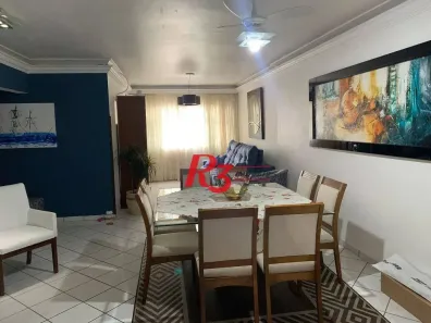 Apartamento com 3 Quartos à venda, 136m² no Campo Grande, Santos