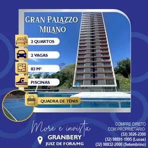 Apartamento com 1 Quarto à venda, 79m² no Centro, Juiz de Fora