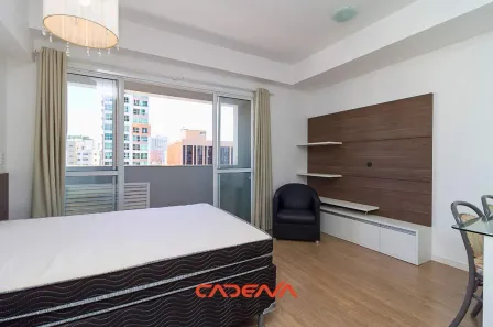 Studio com 1 Quarto para alugar, 33m² no Centro, Curitiba