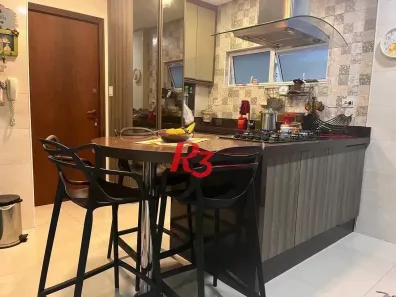 Apartamento com 3 Quartos à venda, 120m² no Gonzaga, Santos