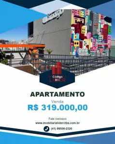 Studio com 1 Quarto à venda, 24m² no Centro, Curitiba