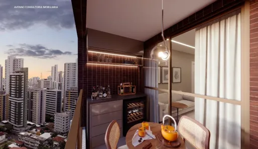 Apartamento com 1 Quarto à venda, 76m² no Torre, Recife