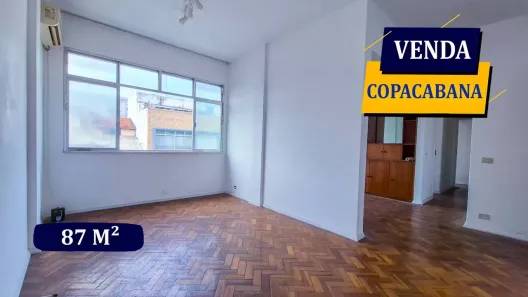 Apartamento com 3 Quartos à venda, 87m² no Copacabana, Rio de Janeiro