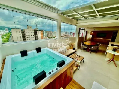 Cobertura com 3 Quartos à venda, 163m² no Campo Grande, Santos