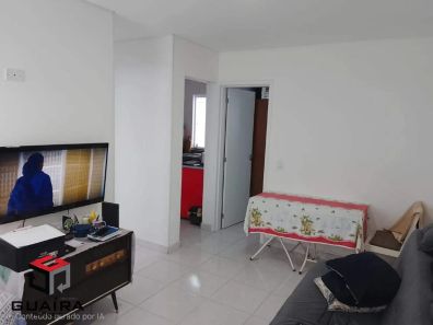 Apartamento com 1 Quarto à venda, 39m² no Vila Palmares, Santo André