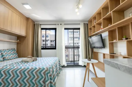 Apartamento com 1 Quarto à venda, 22m² no Centro, Curitiba