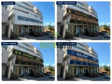 Conjunto Comercial / Sala para alugar, 600m² no Centro, Nova Lima