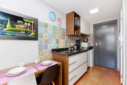 Apartamento com 1 Quarto à venda, 27m² no Centro, Curitiba